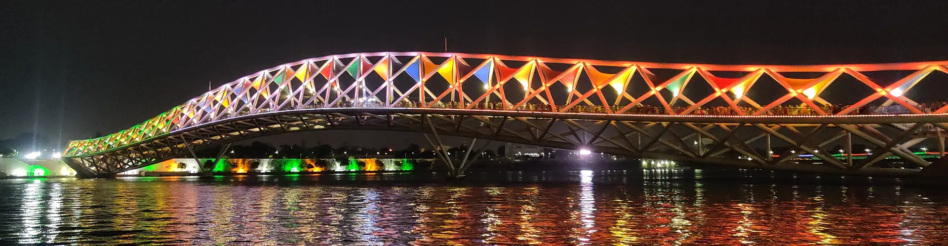 Atal Bridge Sabarmati Riverfront